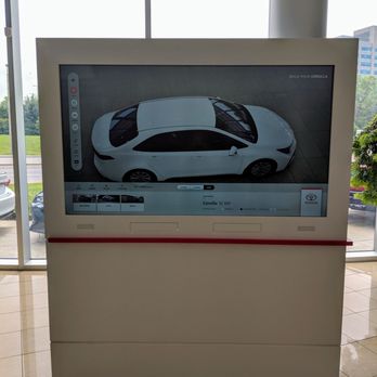 Don Valley North Toyota - You can build, price, and look at your customized car using this touchscreen. It's one of five in Canada so far. It's cool! - Auto Repair Near Me - Markham, Ontario Don Valley North Toyota - You can build, price, and look at your customized car using this touchscreen. It's one of five in Canada so far. It's cool! - Auto Repair Near Me - Markham, Ontario