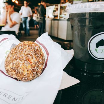 Gregorys Coffee - Crunchy ball and black lemonade ($7) - Coffee & Tea Near Me - New York, New York Gregorys Coffee - Crunchy ball and black lemonade ($7) - Coffee & Tea Near Me - New York, New York