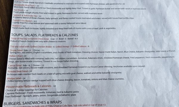 Menu photo 5 The Red Mill Inn & Pizza Brookfield, WI Menu photo 5 The Red Mill Inn & Pizza Brookfield, WI
