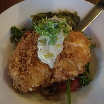 Iron City Bham - Fried chicken with greens and sauted veggies - Music Venues Near Me - Birmingham, Alabama