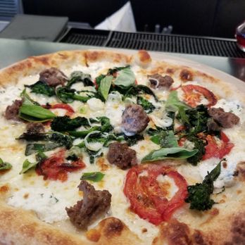 Spago - Lamb sausage pizza - New American Near Me - Las Vegas, Nevada