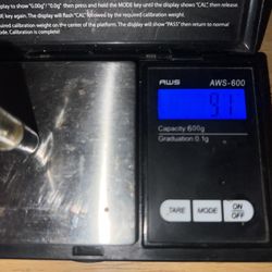 Deep Roots Harvest - Mesquite - The weight of a completely empty .5 gram cart