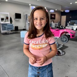 Denim and Diamonds Hair Studio for Kids - The finished product!