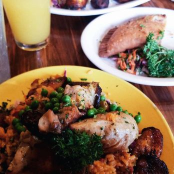 Pambiche - Arroz con Pollo cubano and a Picadillo empanada. Mmm. - Cuban Near Me - Portland, Oregon Pambiche - Arroz con Pollo cubano and a Picadillo empanada. Mmm. - Cuban Near Me - Portland, Oregon