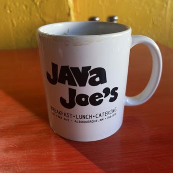 Java Joe's - Cute "for here" mug - Coffee & Tea Near Me - Albuquerque, New Mexico