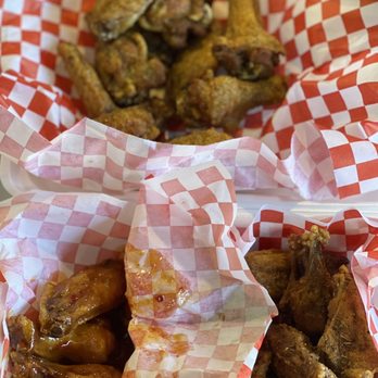 Wings World - a basket of chicken wings and a basket of chicken wings - Chicken Wings Near Me - Dallas, Texas