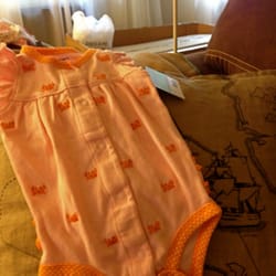 Carter's Babies & Kids - Onesie with little embroidered crabs.