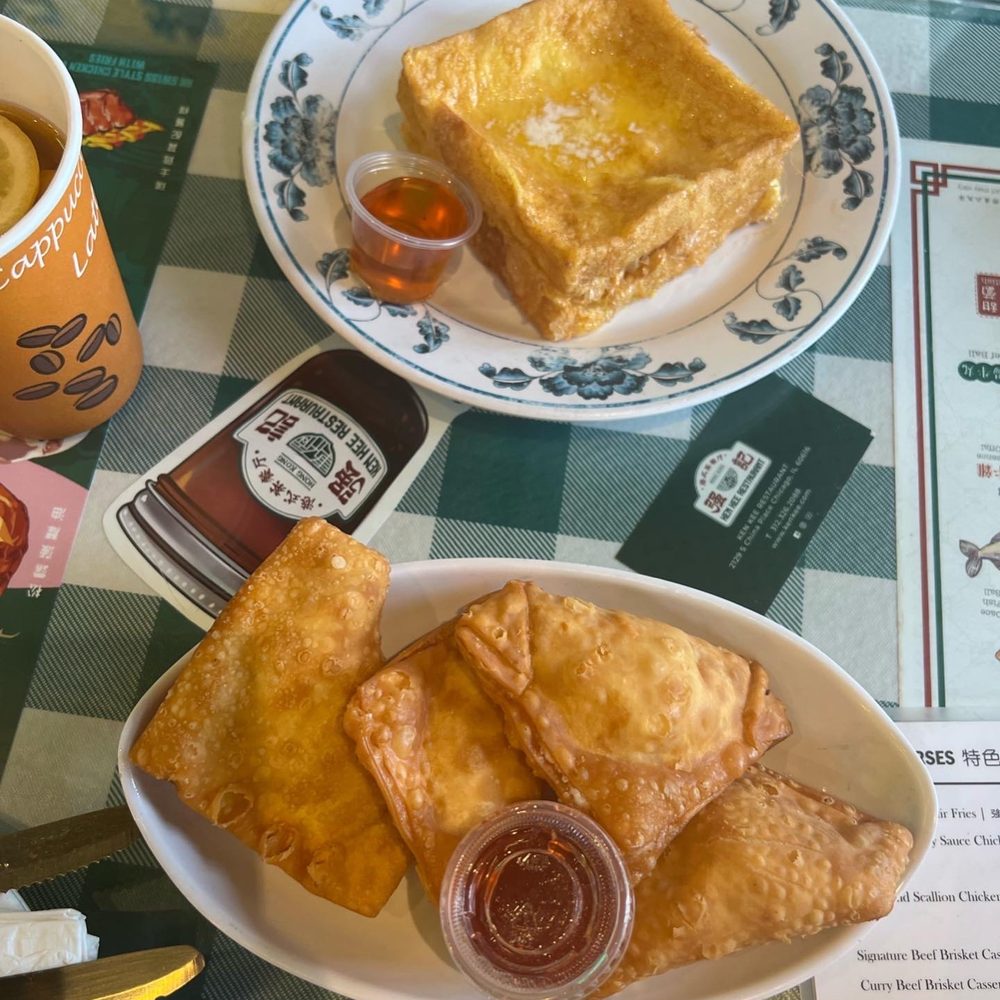 Ken Kee - Crab Rangoon and HK toast with honey - Seafood Near Me - Chicago, Illinois