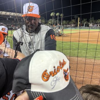 Ed Smith Stadium - Adam Jones signed my hat! - Stadiums & Arenas Near Me - Sarasota, Florida Ed Smith Stadium - Adam Jones signed my hat! - Stadiums & Arenas Near Me - Sarasota, Florida