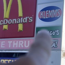 Klemm's Mobil - Klemms highway robbery.