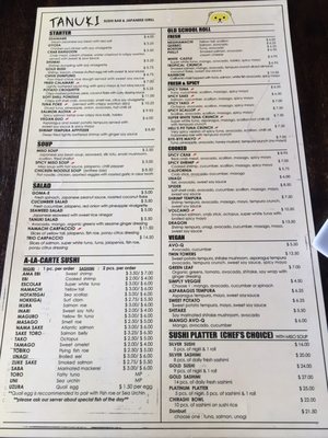 Menu photo 8 Tanuki Sushi & Grill Chicago, IL