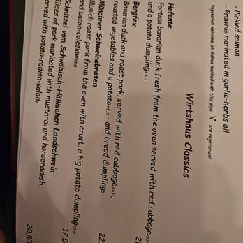 Wirtshaus in der Au - German Near Me - Munich, BY Wirtshaus in der Au - German Near Me - Munich, BY
