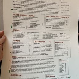 2024 menus
