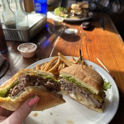 Little Brother's Pub - Burger and fries