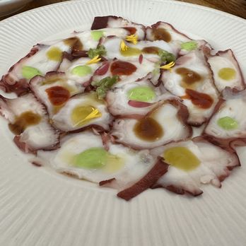 O'Kims - Octopus carpaccio - Korean Near Me - Honolulu, Hawaii