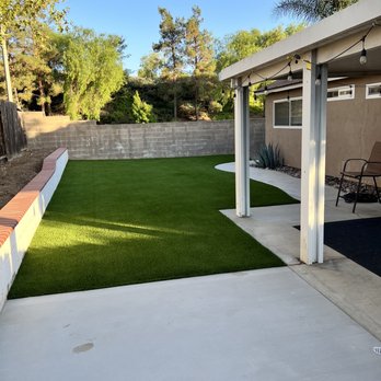 ProGreen Socal - Backyard (after) - Artificial Turf Near Me - Murrieta, California