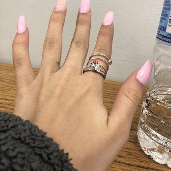 Fashion Nails - did powder on my ring finger - Nail Salons Near Me - Schiller Park, Illinois Fashion Nails - did powder on my ring finger - Nail Salons Near Me - Schiller Park, Illinois