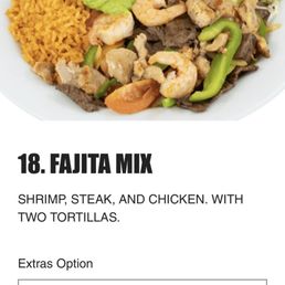 What the fajita mix should look like. What the fajita mix should look like.