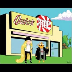 Stop. Quik at Aaron's...jay and silent bob are there till close