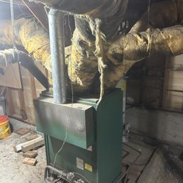 Before. 1928 Gravity Furnace Before. 1928 Gravity Furnace