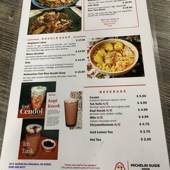Borneo Eatery - Indonesian Near Me - Alhambra, California