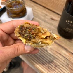 Che Argentinian Empanadas - Vegana with some Chimichurri. Mmmm