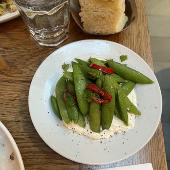 Forma Pasta Factory - Seasonal Green (sugar snap peas with ricotta) - Pasta Shops Near Me - Brooklyn, New York