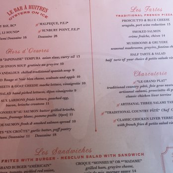 Bistro Niko - Menu - French Near Me - Atlanta, Georgia