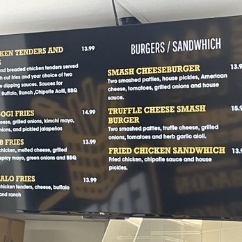 Fried Up Co - Menu as of August 2026. - American Near Me - Oceanside, California