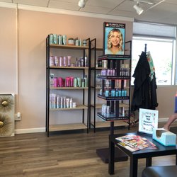 Salon Blush - Product area - simple and they are knowledgeable about it.