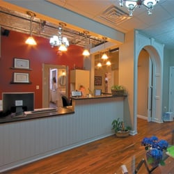 Celebrating Smiles - Green Dental Office Waiting Room