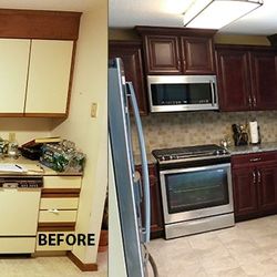 Expert Kitchens - Windsor kitchen before and after