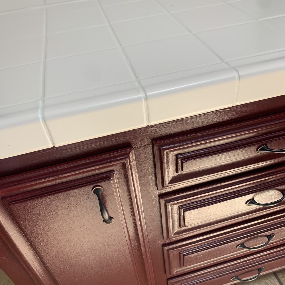 The Grout Wizard - Restored kitchen counter - Grout Services Near Me The Grout Wizard - Restored kitchen counter - Grout Services Near Me
