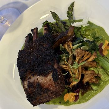 Artisan - Rack of lamb with great sauces - New American Near Me - Traverse City, Michigan