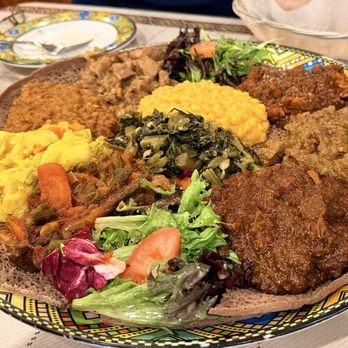 Café Lalibela - 14. Chef's Favorite Combination - Vegetarian Near Me - Tempe, Arizona Café Lalibela - 14. Chef's Favorite Combination - Vegetarian Near Me - Tempe, Arizona