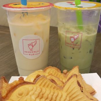 Heavenly Kup - Jasmine green milk tea, matcha milk tea, taiyaki - Bubble Tea Near Me - Plano, Texas Heavenly Kup - Jasmine green milk tea, matcha milk tea, taiyaki - Bubble Tea Near Me - Plano, Texas