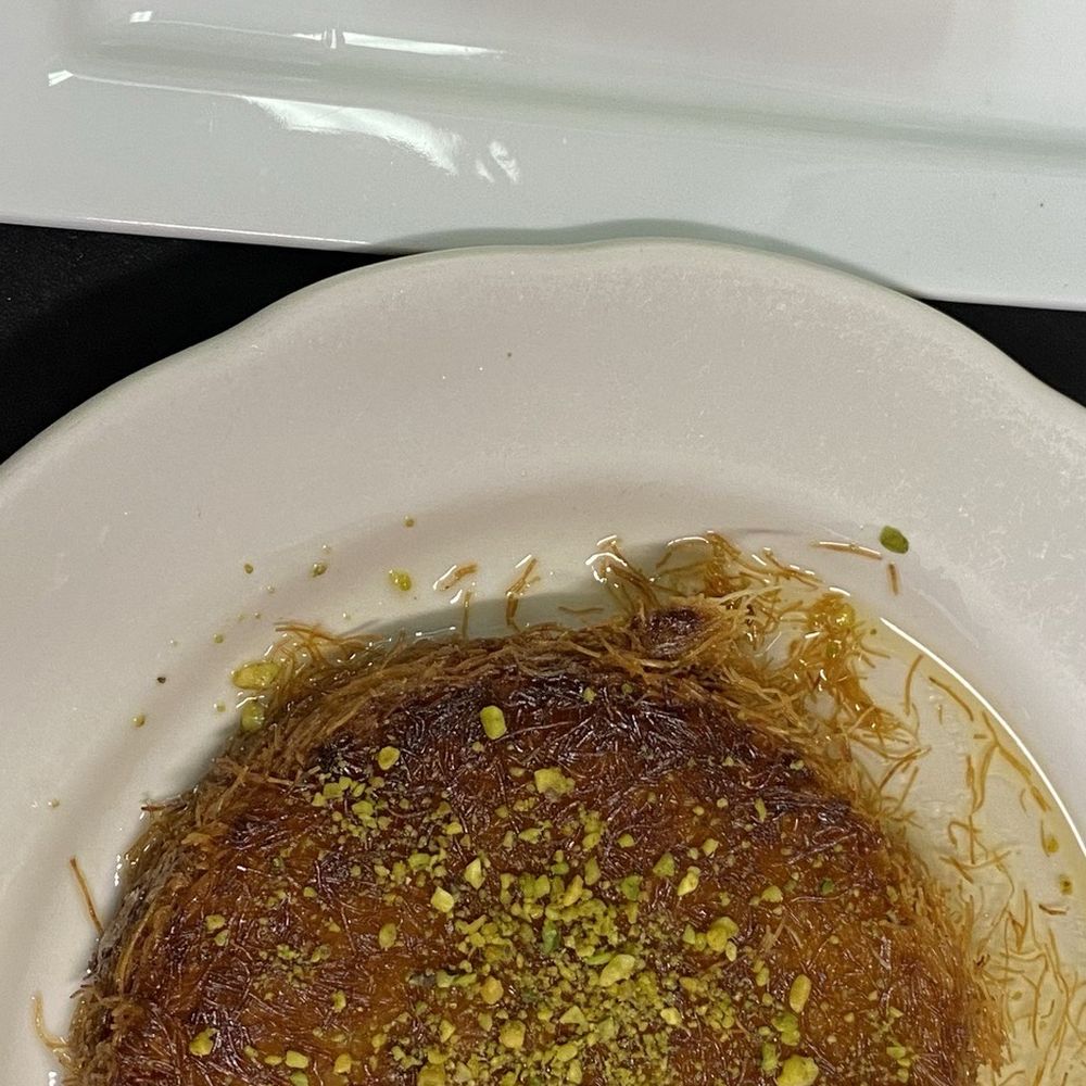 Bereket Turkish Restaurant - Homemade knafeh and pistachio ice-cream - Turkish Near Me - Bridgeport, Connecticut