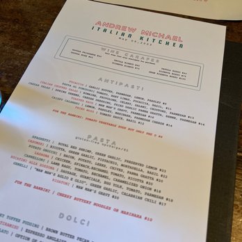 Andrew Michael Italian Kitchen - Italian Near Me - Memphis, Tennessee