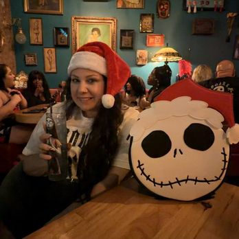 Revelry - Nightmare before Christmas pop-up with themed decor and drinks - Beer Bar Near Me - Pompano Beach, Florida Revelry - Nightmare before Christmas pop-up with themed decor and drinks - Beer Bar Near Me - Pompano Beach, Florida