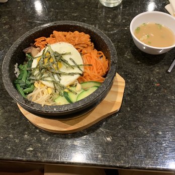 BAB Korean Bistro - Spicy Chicken Dolsot Bibim Bab - Korean Near Me - Brookline, Massachusetts BAB Korean Bistro - Spicy Chicken Dolsot Bibim Bab - Korean Near Me - Brookline, Massachusetts
