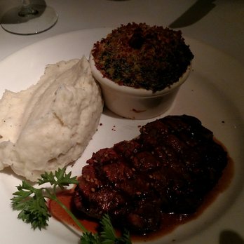 Kee Grill - Filet Mignon, mashed and the famous Spinich. - Seafood Near Me - Boca Raton, Florida Kee Grill - Filet Mignon, mashed and the famous Spinich. - Seafood Near Me - Boca Raton, Florida