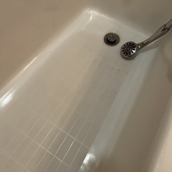 SWEEP Cleaning - Uncleaned bathtub. They wiped it with a rag after I told them. Not a single bath cleaning product used! - Home Cleaning Near Me SWEEP Cleaning - Uncleaned bathtub. They wiped it with a rag after I told them. Not a single bath cleaning product used! - Home Cleaning Near Me