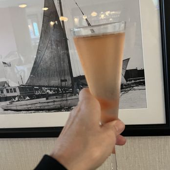 Dock's Oyster House - Joseph Cattin, Brut Rose - Seafood Near Me - Atlantic City, New Jersey