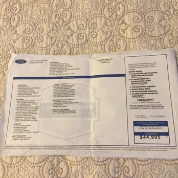 All American Ford of Hackensack - Fraud by All American Ford! Selling a Non CPO car as CPO! - Auto Repair Near Me - Hackensack, New Jersey