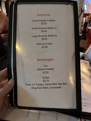 Menu photo 3 Sidekick's Bar & Grill Emory, TX
