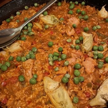 Bulla Gastrobar - Chicken Paella - Spanish Near Me - Plano, Texas