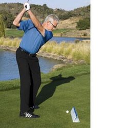 Ross Kroeker - Golf Instruction - Demonstrating the Ontrac training aid