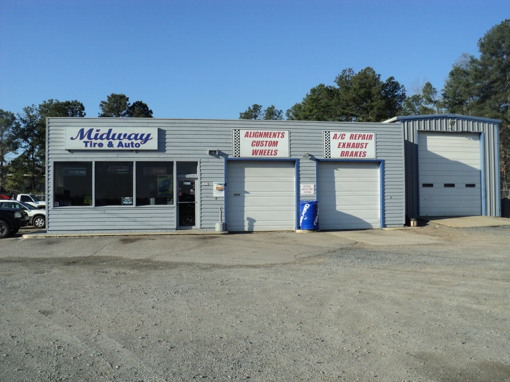 MIDWAY TIRE AND AUTO Updated October 2024 1518 Westover Dr, Sanford