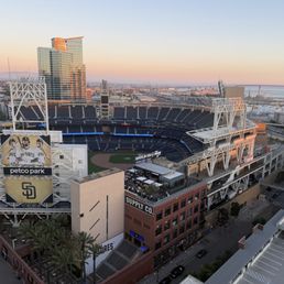 Petco Stadium view from the balcony!
