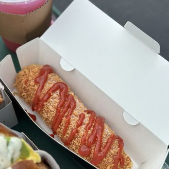 Orange Tokki - Mozza Dog - Korean Near Me - Torrance, California